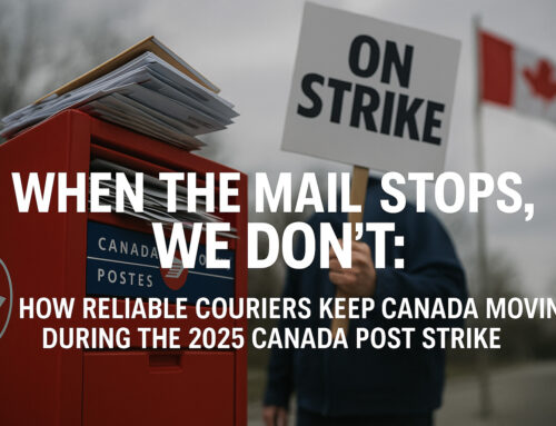 How Reliable Couriers Keep Canada Moving During the 2025 Canada Post Strike